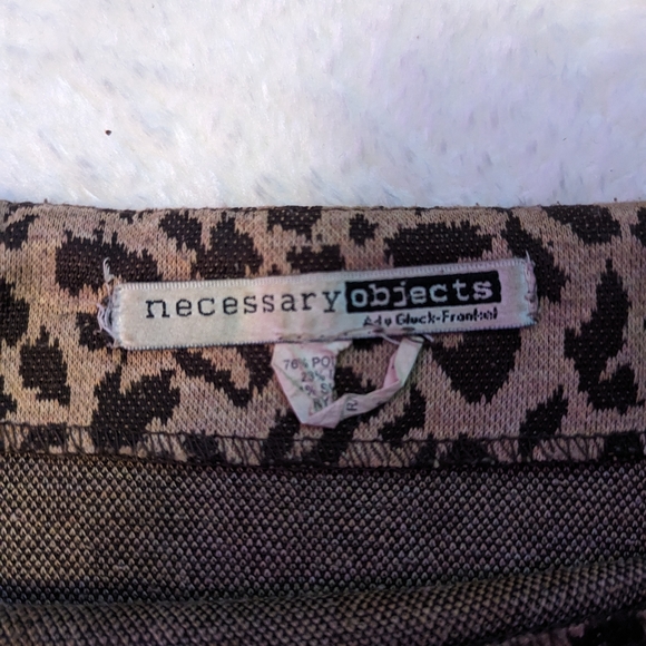 Leopard Print Midi Skirt - Picture 4 of 6